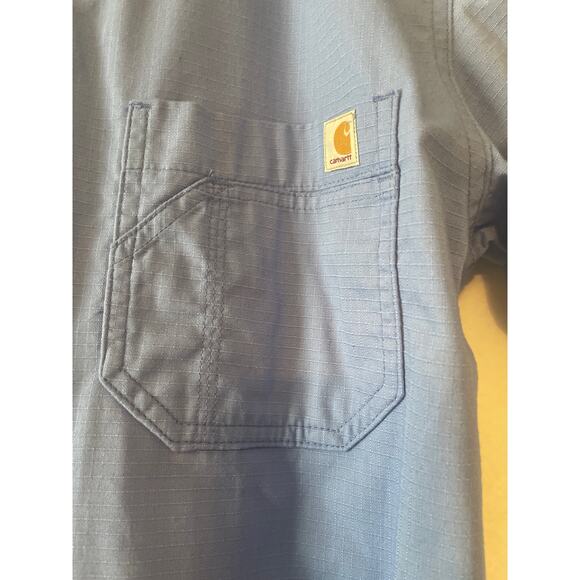 Carhartt C15108 Pocket Shirt Bundle Medium (2) Men's Scrub Tops - Picture 4 of 7